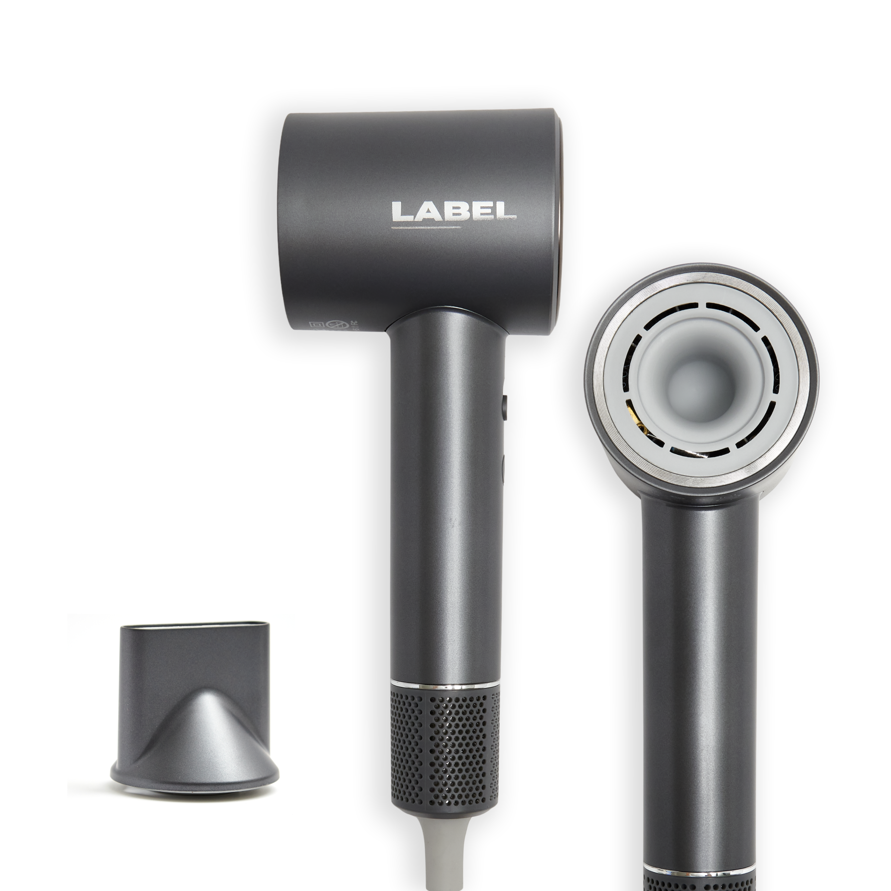 Label AirWave - High Speed Hairdryer + 1 Attachment