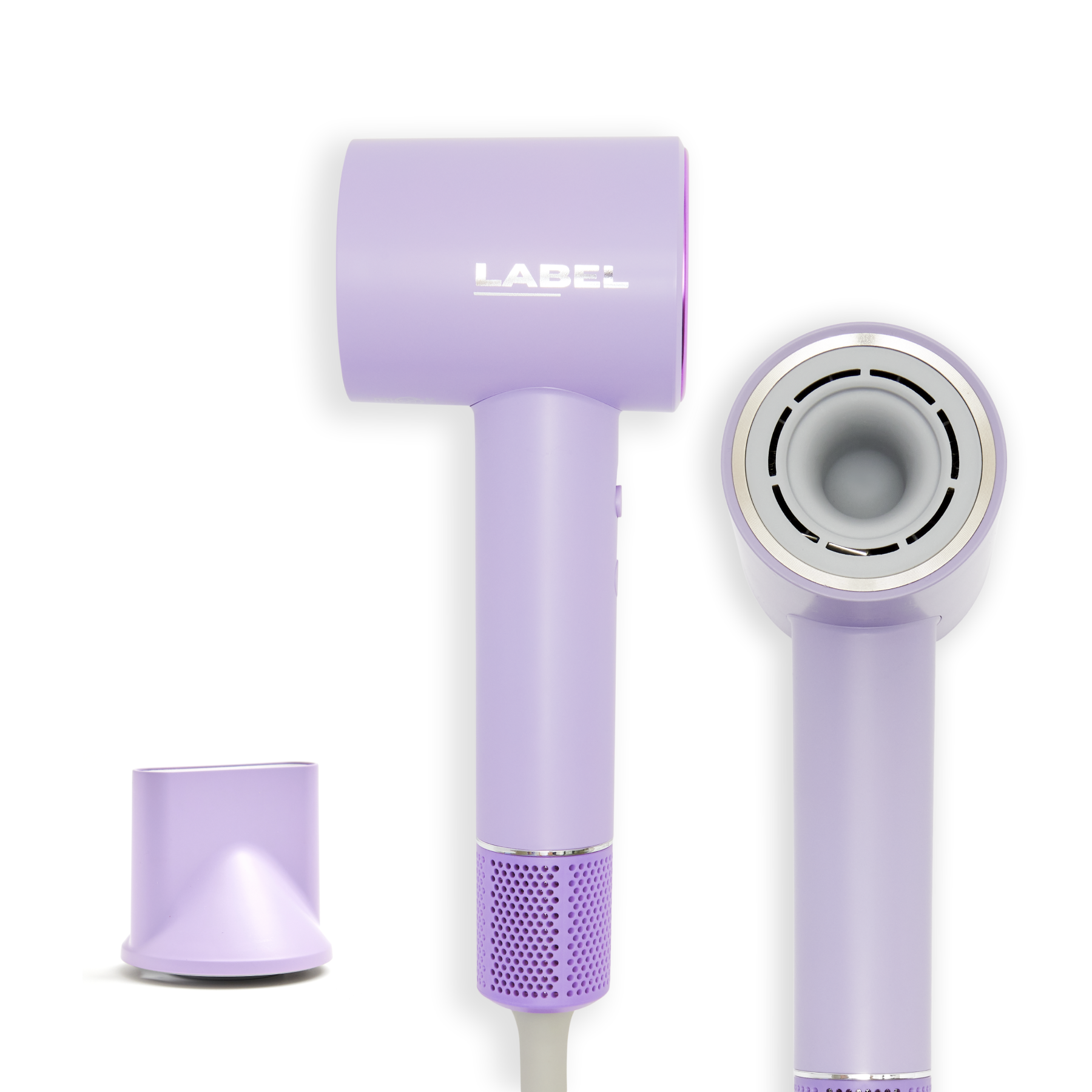 Label AirWave - High Speed Hairdryer + 1 Attachment